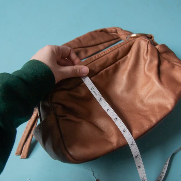 Coach Tan Leather Shoulder Bag - Picture 11 of 12